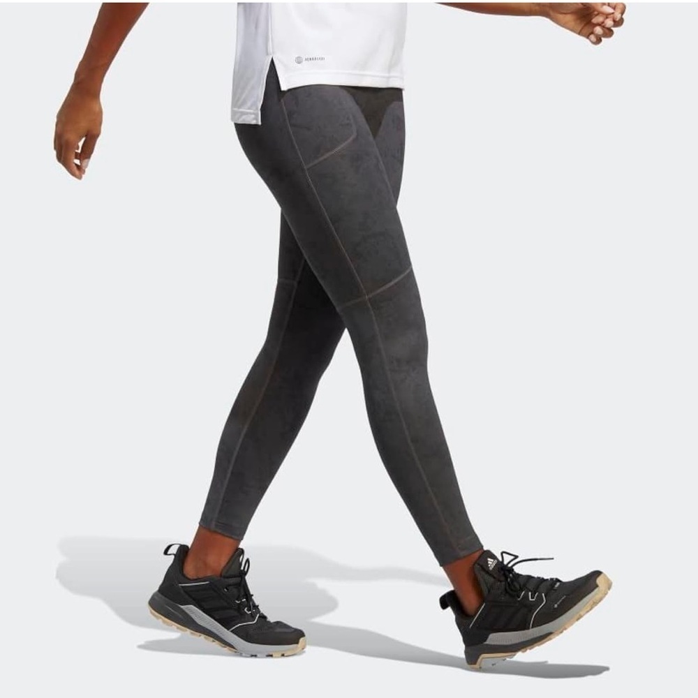 Adidas Womens Terrex Multi All Over Print Tights Size Small